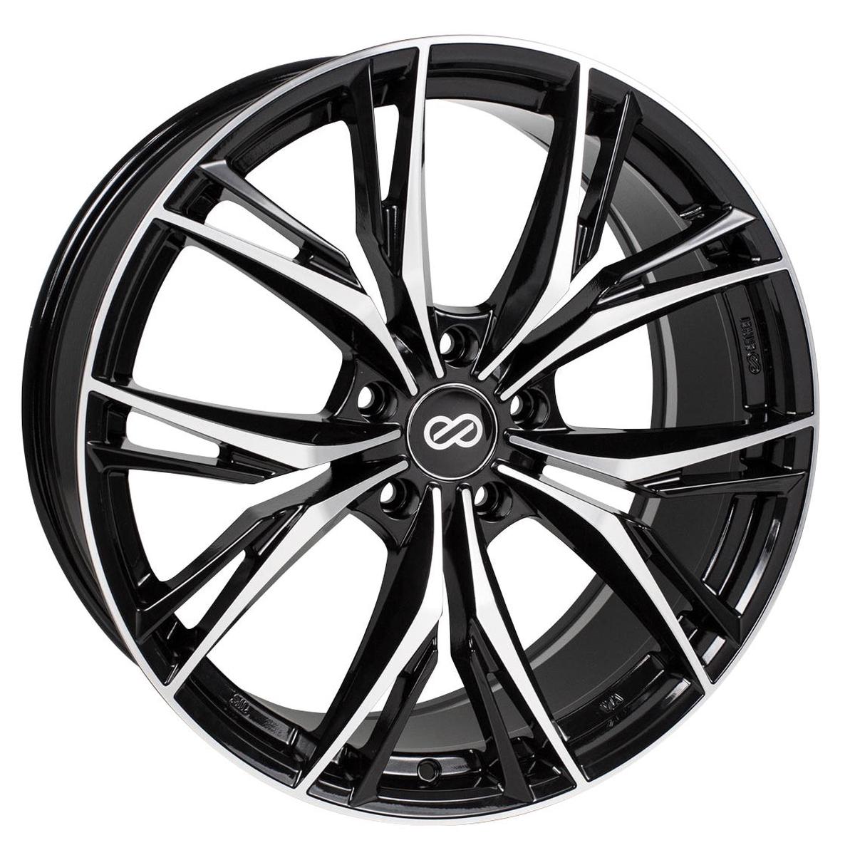 Enkei ONX 20x8.5 +40mm 5x112 72.6 - Black Machined | 505-285-4435BKM