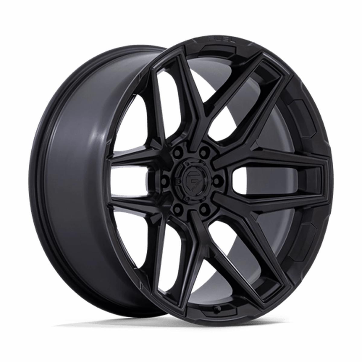 Fuel 1PC FLUX 22X12 6X5.5 106 -44 BLK-OUT