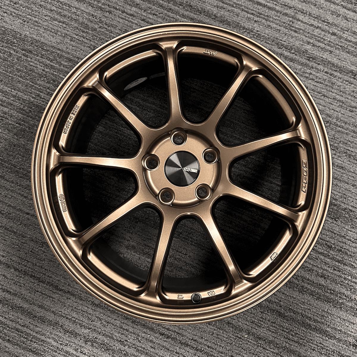 (Scratch and Dent) Enkei PF09 Matte Matte Bronze 18x9.5 5x114.3 40mm Offset