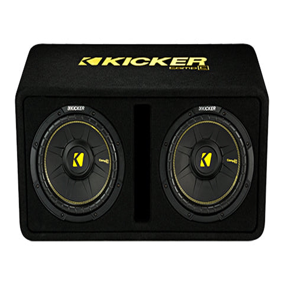 Kicker Dual 10" CompC Enclosure 44DCWC102