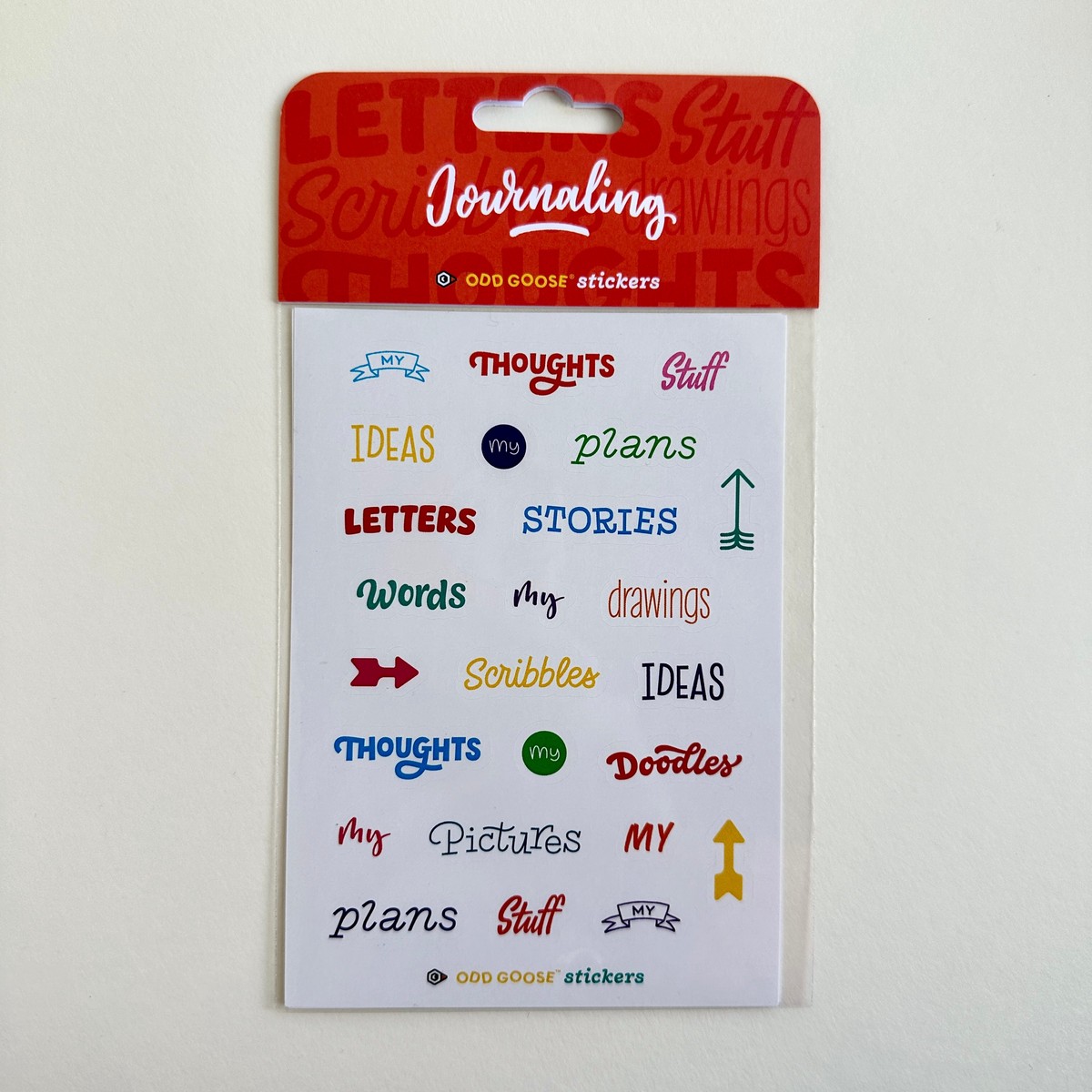 Odd Goose Journaling Stickers