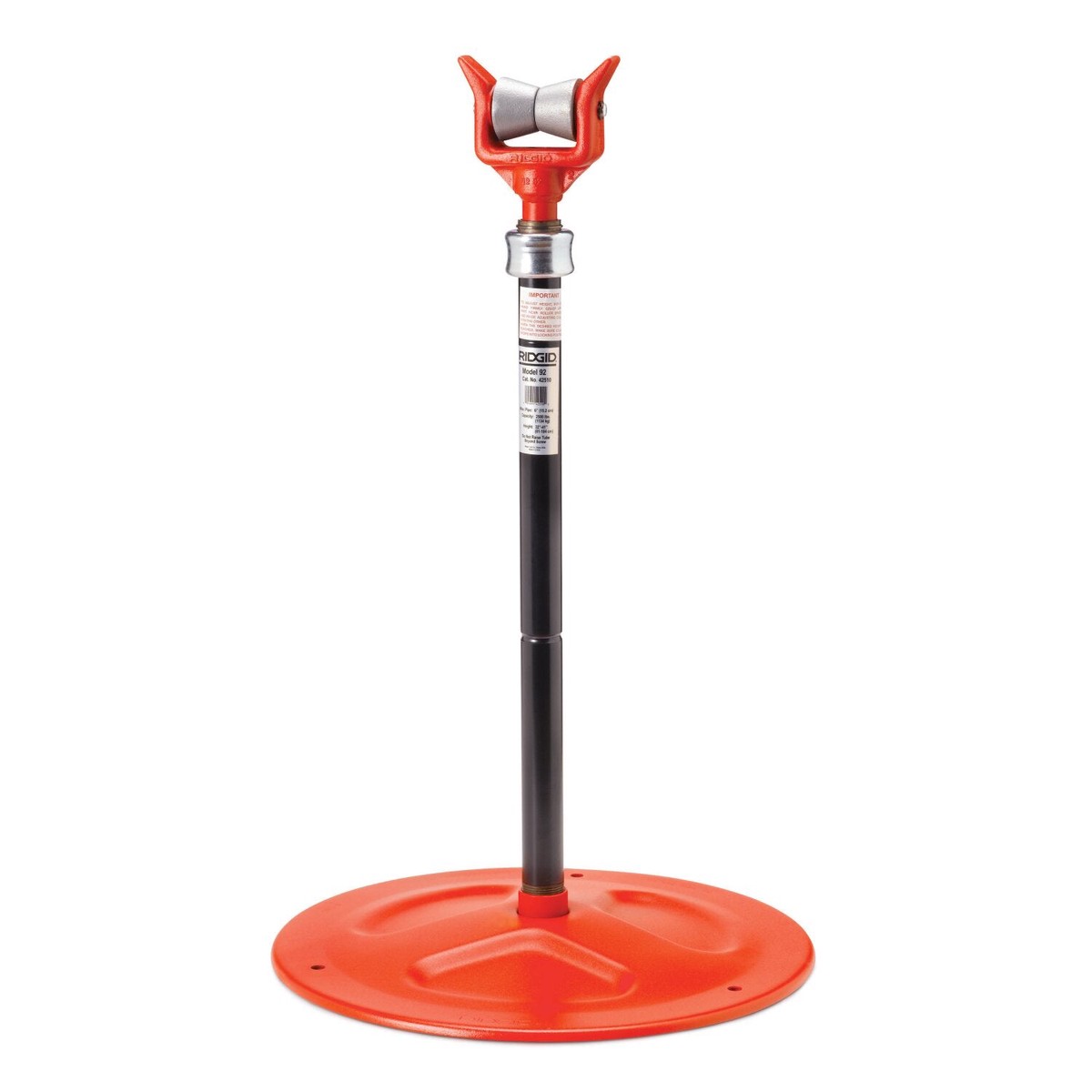 Ridgid 42510 92 32" - 41" Adjustable Pipe Support