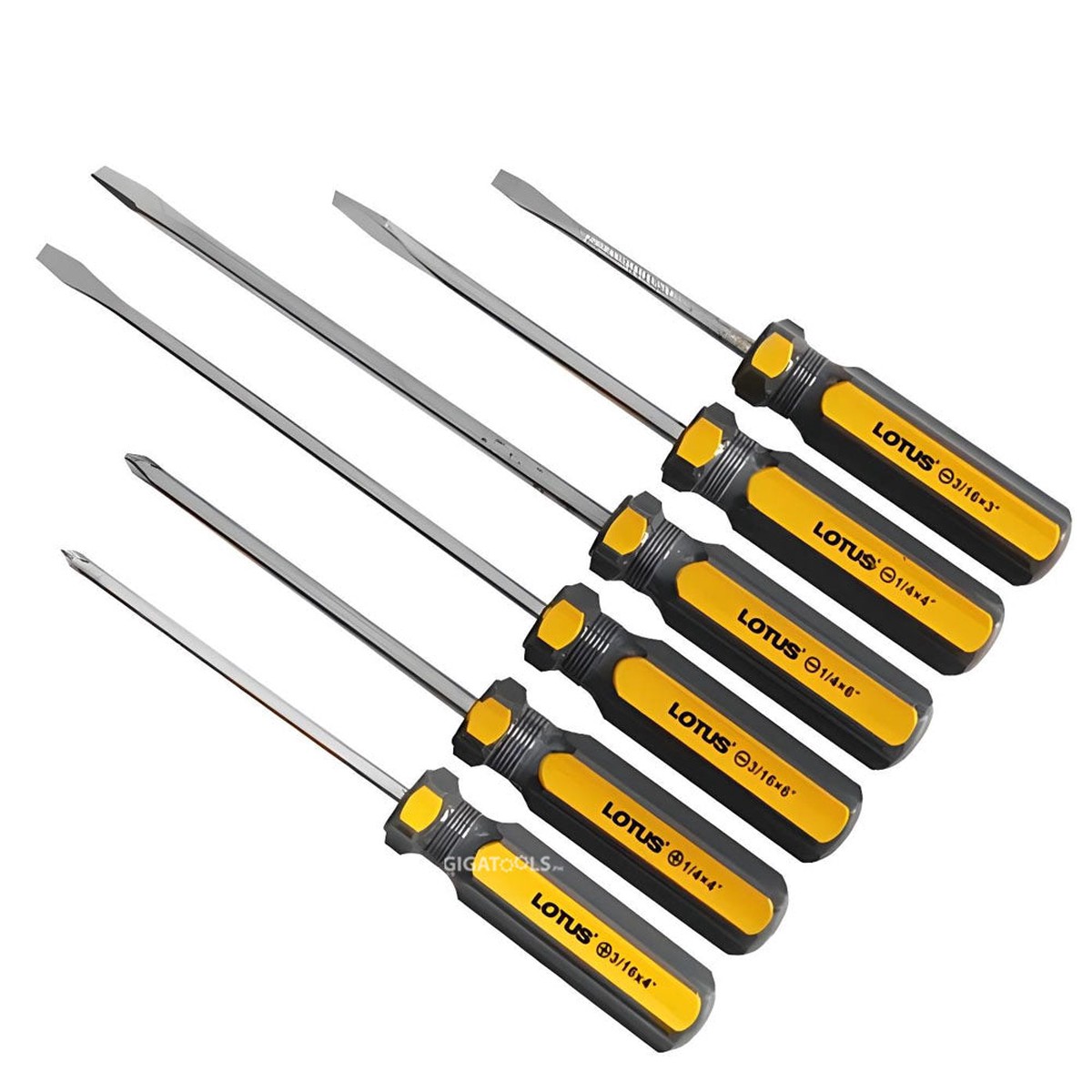 Lotus Screwdriver Set Eco 6pc (#SS006E)