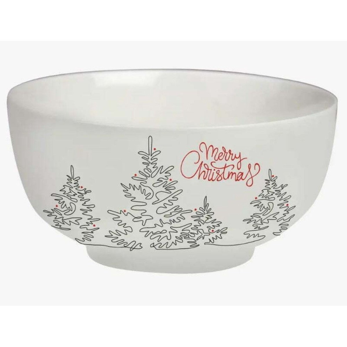 Ambition Line Art Bowl 14cm - Christmas Tree