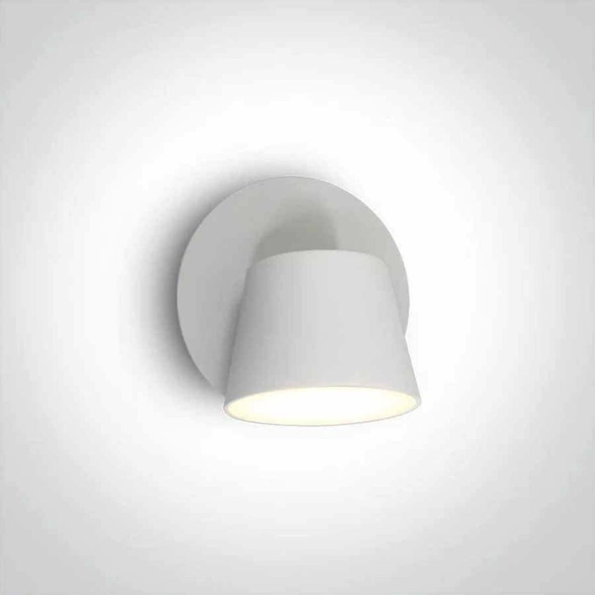 Onelight Wall Spot Light Fitting 6W 2700K - White