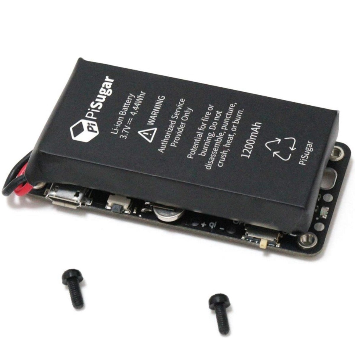 PiSugar2 1200mAh UPS Battery Module for Raspberry Pi Zero W/WH