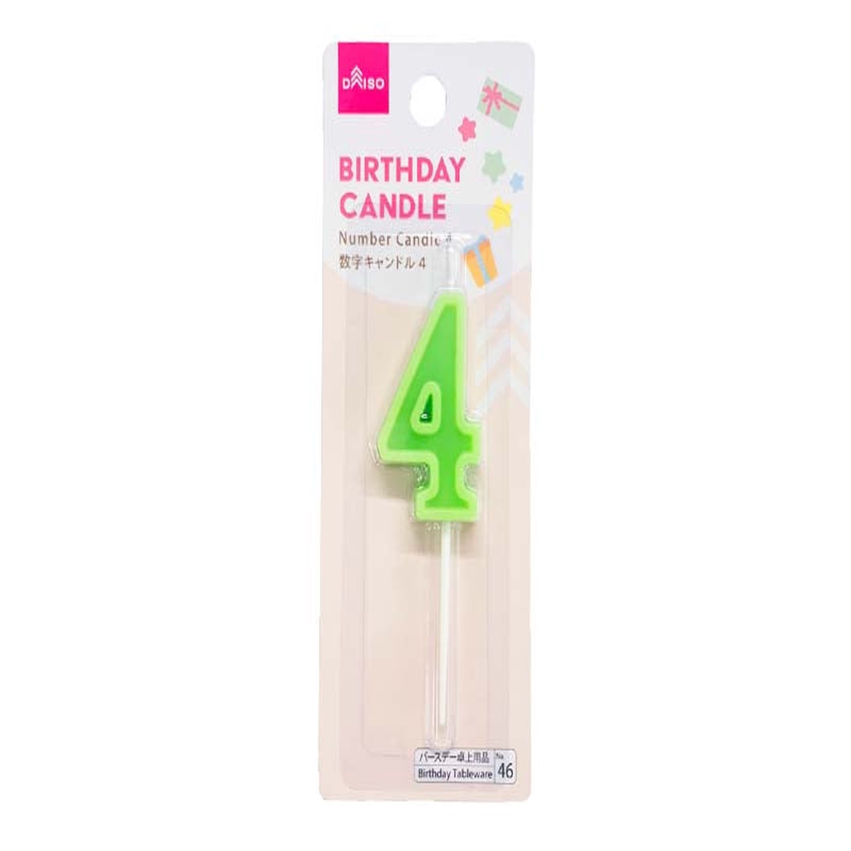 Number Candle 4