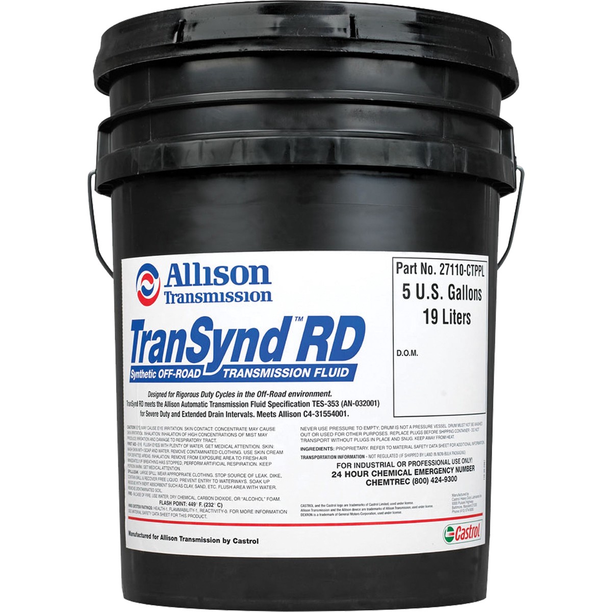 Allison Transynd Oil 20L Pail
