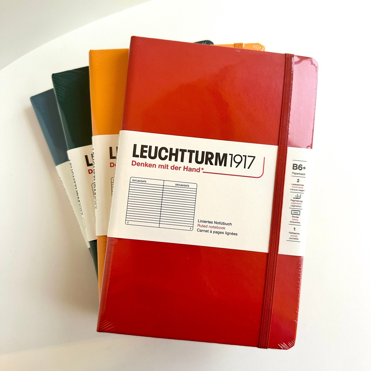 Leuchtturm B6+ Hardcover Notebook