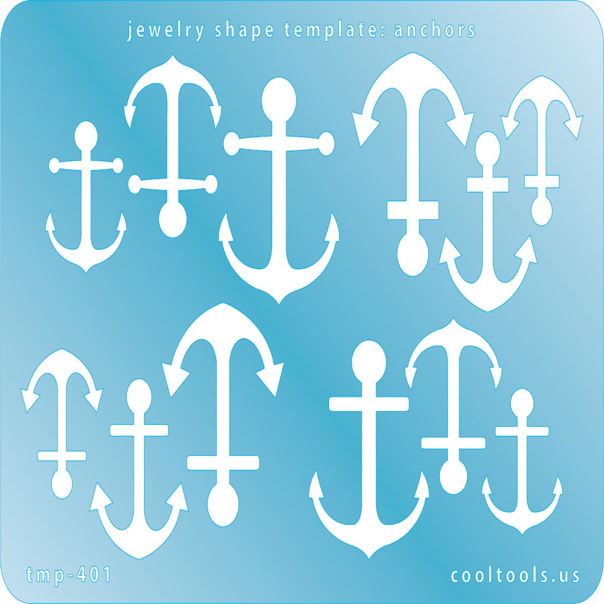Jewelry Shape Template - Anchors