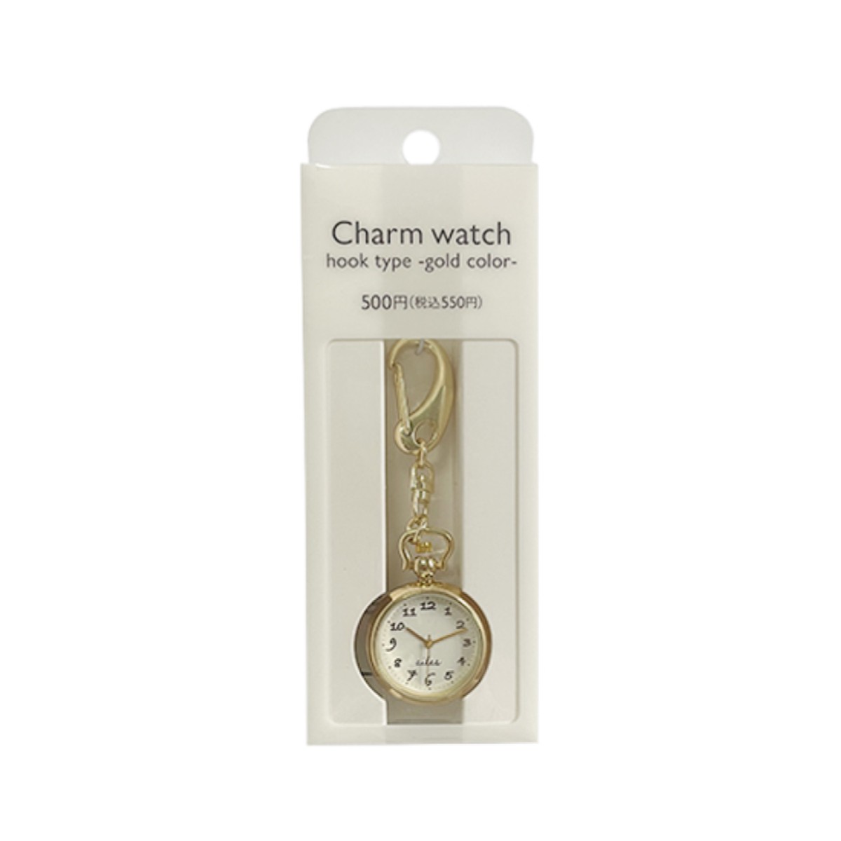 Charm Watch Hook Type Gold